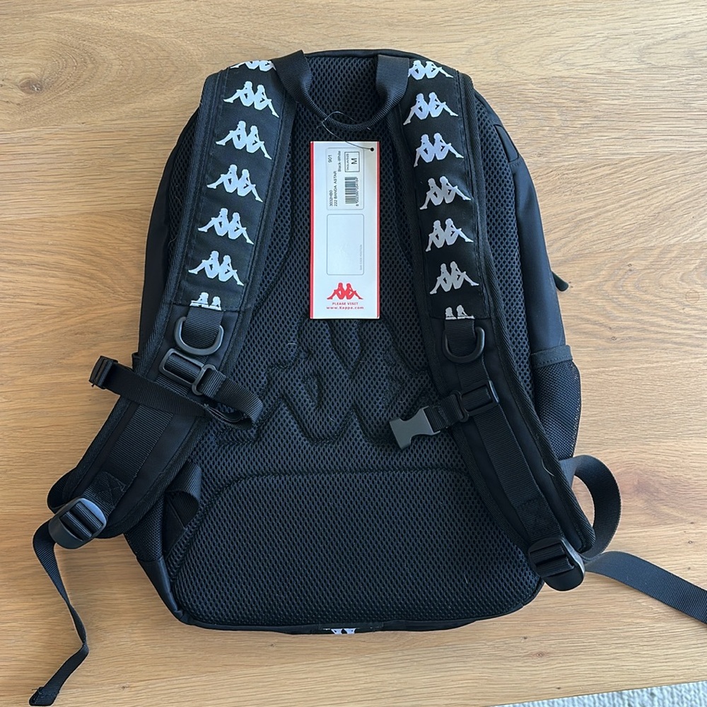 Kappa Black Backpack for Men - Picture 2 of 2